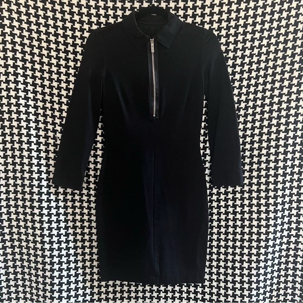 The Row, Small, Laro Black Jersey Dress.
